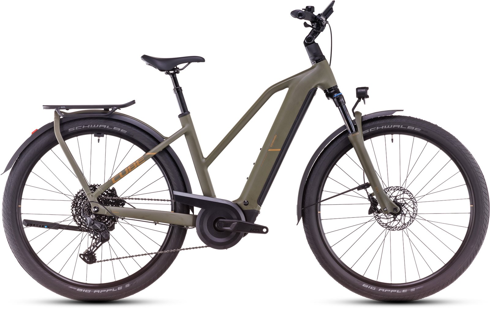 Cube Kathmandu Hybrid Pro 800 Lady dustyolive´n´gold