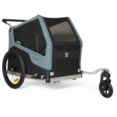 Burley Bark Ranger XL Hundeanhänger - schwarz/türkis matt