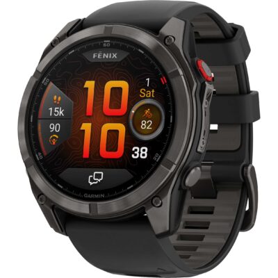 Garmin fenix 8 Pro AMOLED Sapphire GPS Smartwatch - 51mm - Schwarz
