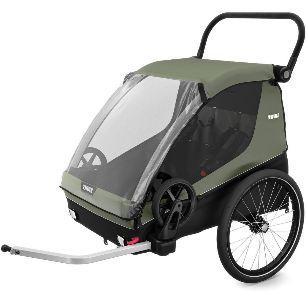 Thule Courier - 3 in 1 Fahrradanhänger - Vintage Green