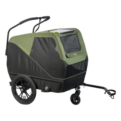 XLC Hundeanhänger Dog Large BS-C13 - moss green/lime/black