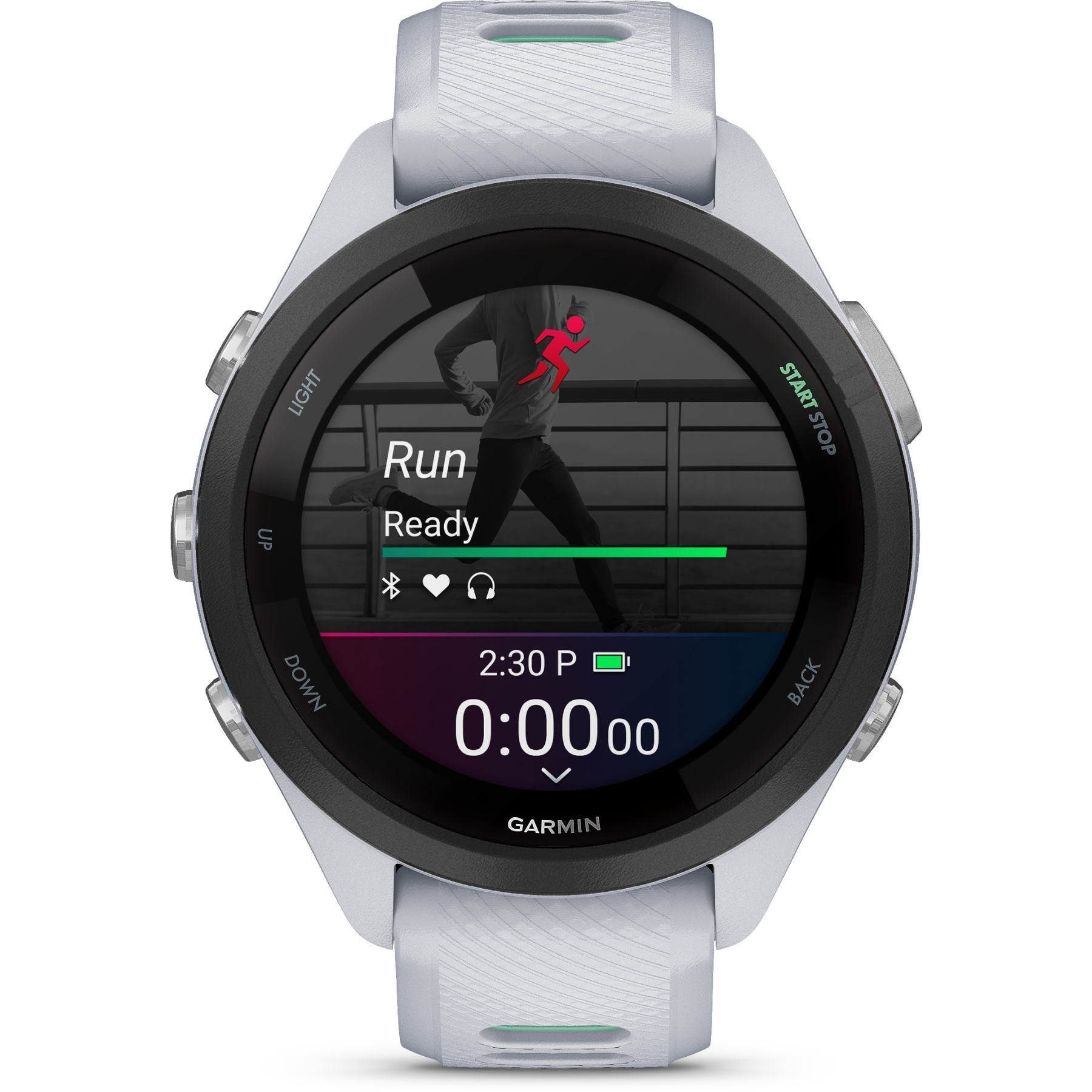 Garmin Forerunner 265S GPS Laufuhr - steinweiß/mintgrün – Bild 4