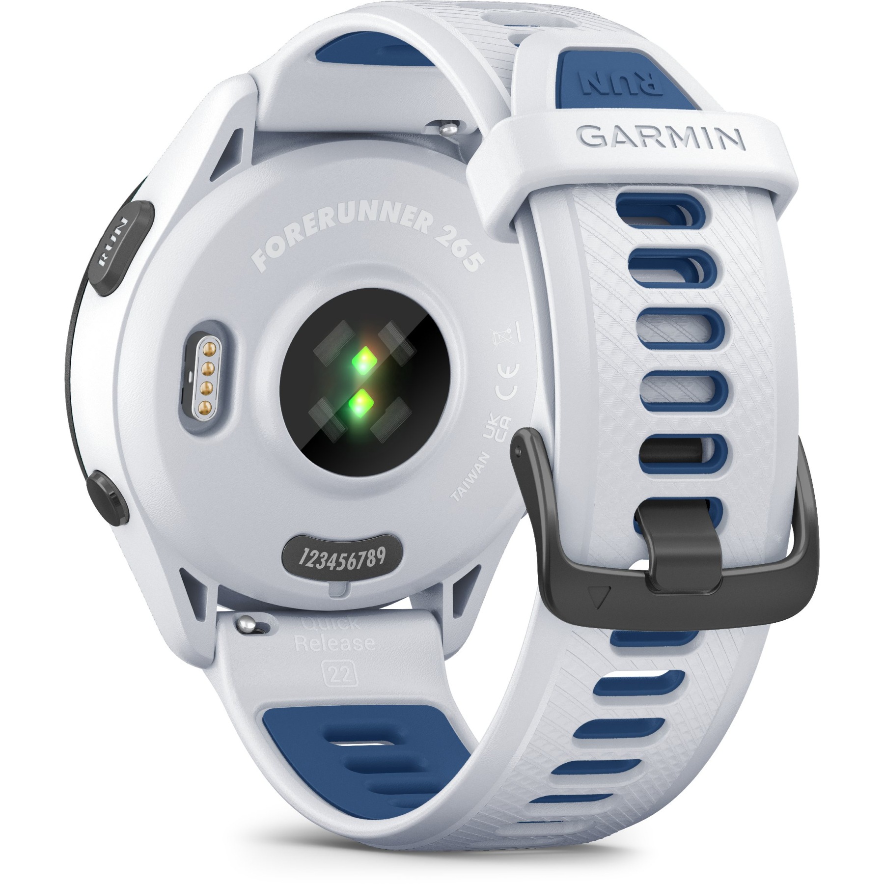 Garmin Forerunner 265 GPS Laufuhr - weiß/dunkelblau – Bild 5