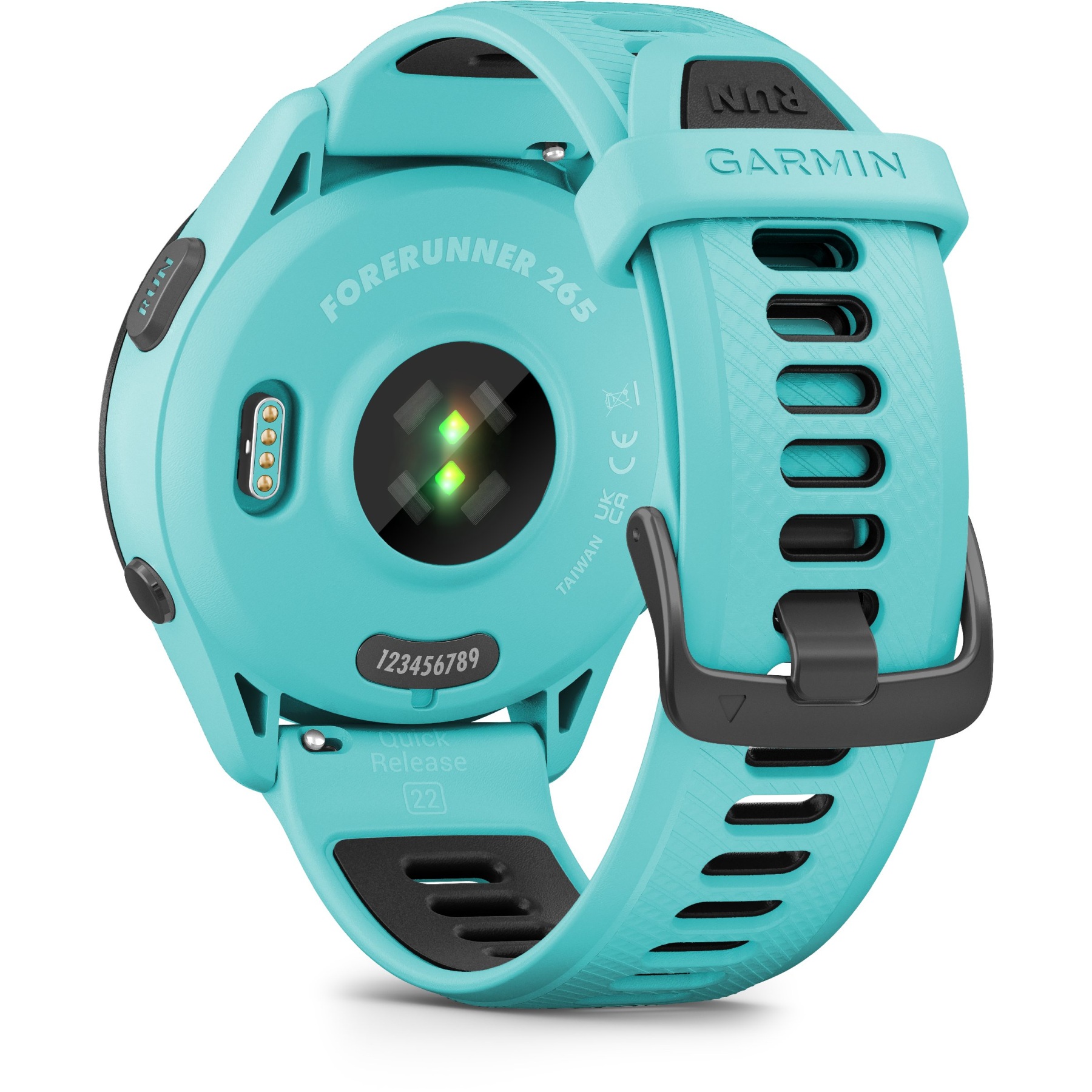 Garmin Forerunner 265 GPS Laufuhr - türkisblau/schwarz – Bild 5