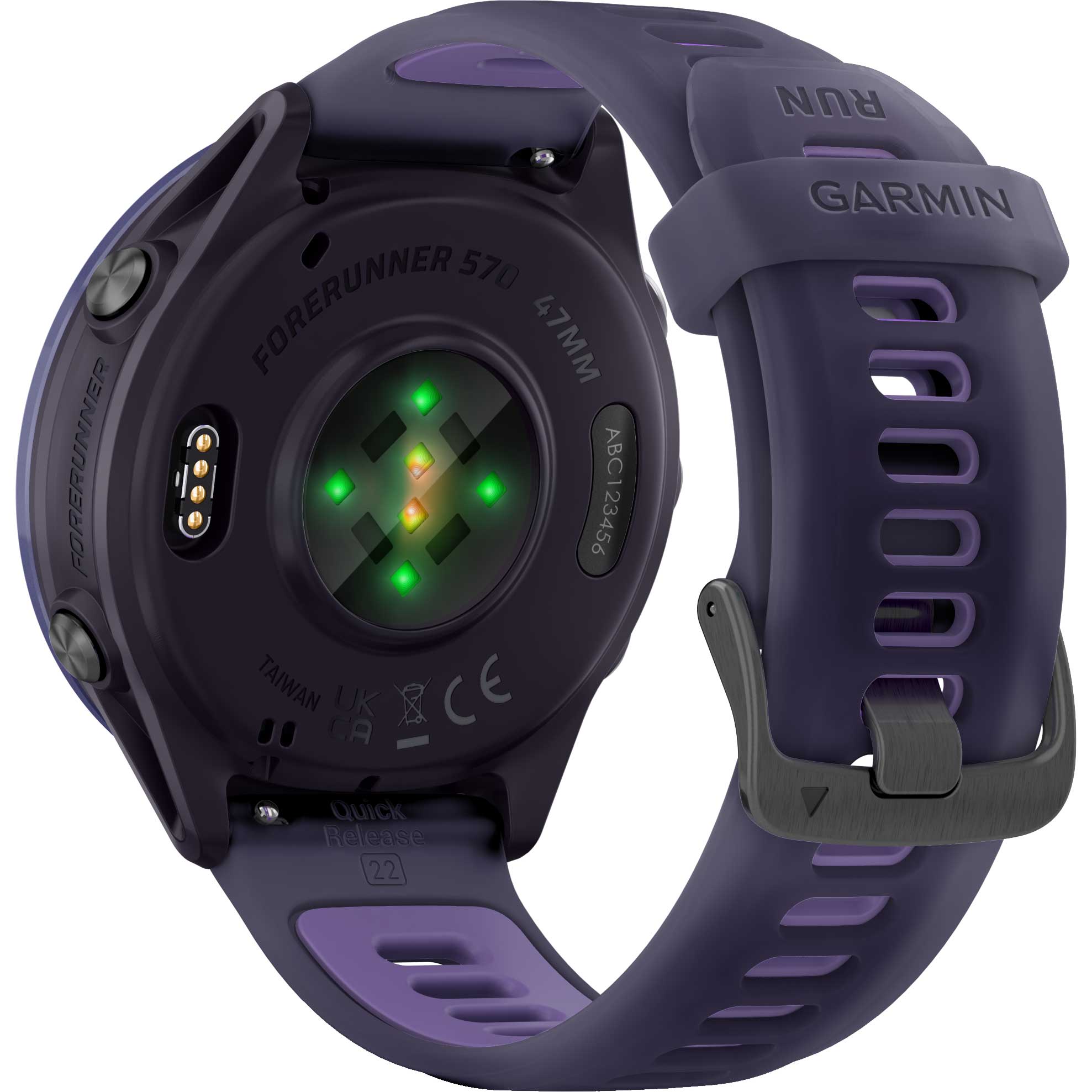 Garmin Forerunner 570 GPS Smartwatch - 47mm - Imperial Purple/Indigo – Bild 8