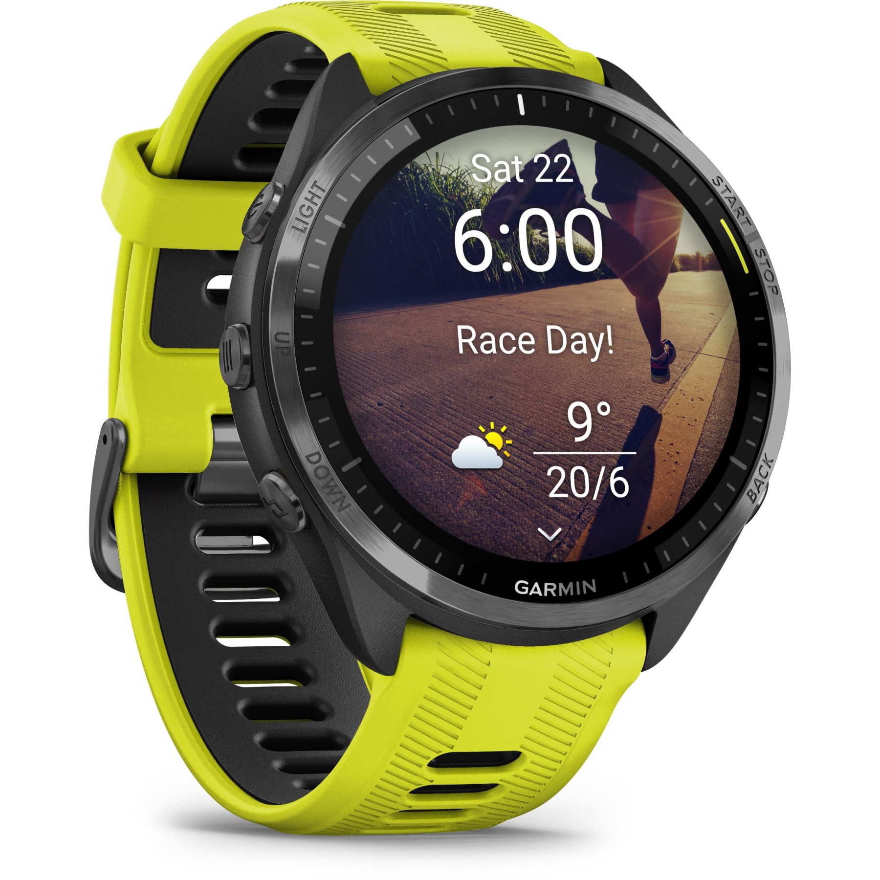 Garmin Forerunner 965 GPS Laufuhr - zitronengelb/schwarz – Bild 3