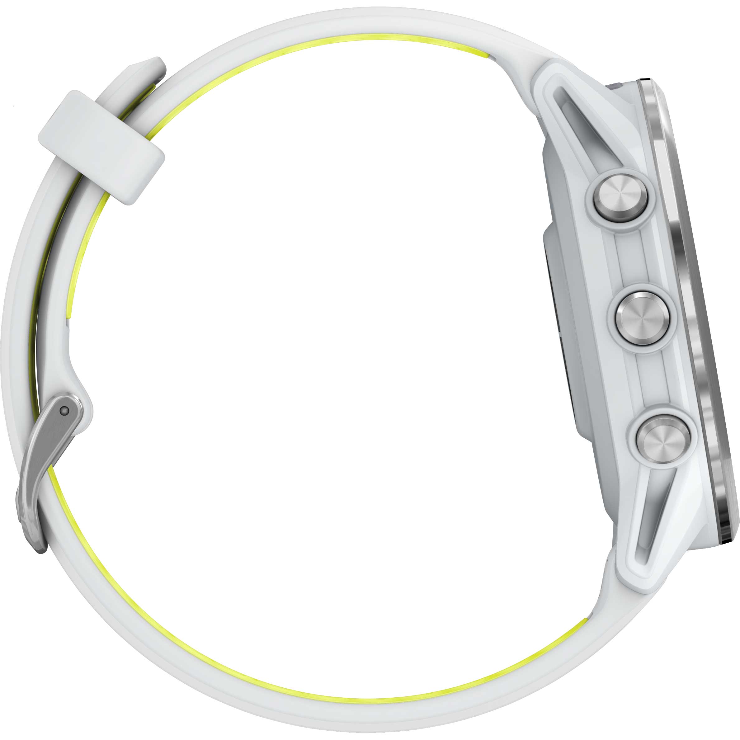 Garmin Forerunner 970 GPS Smartwatch - Steinweiss/Amp Yellow Titan – Bild 3