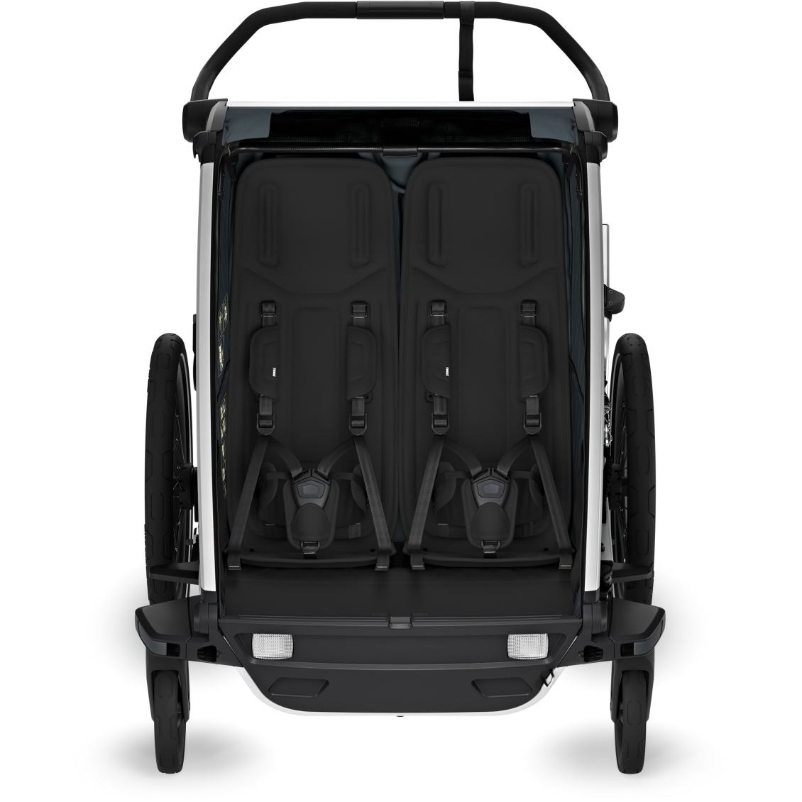 Thule Chariot Cross 2 Double - Fahrradanhänger für 2 Kinder - dark slate – Bild 4