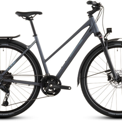 Cube Kathmandu EXC metallicgrey´n´chrome Trapeze